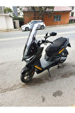 Kymco Krv 200 Siperlik Ön Cam 2022 2024 Model 75cm Açıkfüme Renkli 4mm UZUN CAM