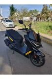 Kymco Krv 200 Siperlik Ön Cam 2022 2024 Model 75cm Şeffaf Renkli 4mm UZUN CAM