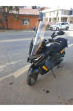 Kymco Krv 200 Siperlik Ön Cam 2022 2024 Model 75cm Şeffaf Renkli 4mm UZUN CAM