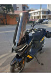 Kymco Krv 200 Siperlik Ön Cam 2022 2024 Model 75cm Siyah Renkli 4mm UZUN CAM