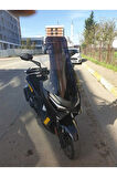Kymco Krv 200 Siperlik Ön Cam 2022 2024 Model 75cm Siyah Renkli 4mm UZUN CAM