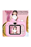 Hello Çocuk Dijital Fotoğraf Makinesi 20 Mp Video Kaydedici 2.0 İnç Çift Kameralı Ks-102