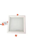18 watt kare cam panel beyaz ışık