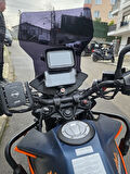 MOTOCAM KTM Duke 390 Siperlik Ön Cam 2013-2023 Model 57cm Siyah Renkli UZUN CAM