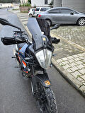 MOTOCAM KTM Duke 390 Siperlik Ön Cam 2013-2023 Model 57cm Siyah Renkli UZUN CAM
