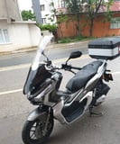 MOTOCAM Küba Rubano 150 Ön Cam 2023-2026 Model 78cm Şeffaf Renkli 4mm UZUN