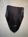 MOTOCAM Küba Chia 125 Ön Cam 2023-2026 Model 43cm Siyah Renkli SPORTİF