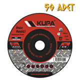 Kupa İnox Metal Çelik Kesme Taşı 115 mm. - 50 Adet