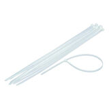 Kupa Plastik Cırt Kelepçe Beyaz 3.6 x 300 mm. - 100 Adet