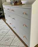 Küre Ahşap Kulp Lüks Country Mutfak Mobilya Dolap Çekmece Kulbu küreahşapkulp