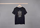 Kuru Kafa Temalı Baskılı Oversize Unisex T-Shirt