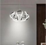 AHTAPOT SİYAH LED AVİZE