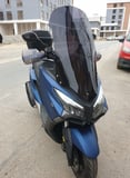 MOTOCAM Kymco Xtown CT 250 Ön Cam 2020-2026 Model 83cm Siyah Renkli 4mm iade yoktur