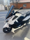 MOTOCAM Kymco Xtown 250 İ Ön Cam 2016-2026 Model 78cm Siyah Renkli 4mm UZUN İADE YOKTUR