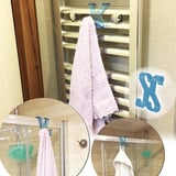 Hang it Pratik Kolay Taşımabilir Havlupan 2 Kancalı Banyo Askısı (K0)