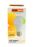 9+2W E27 BEYAZ-YEŞİL LED AMPUL (K0)