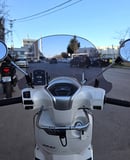 MOTOCAM Kymco Like 125 Ön Cam 2009-2023 Model 43cm Füme Renkli 4mm APARATSIZ