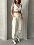 Jogger lastik paça pantolon