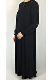 ÖNÜ FERMUARLI GİZLİ CEPLİ MEVLANA MODEL FERACE