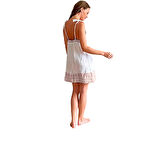 Süper Hafif %100 Pamuk 2 katlı Müslin Gecelik Gecenin Vazgeçilmezi | Nefes Alır| Gots Sertifikalı