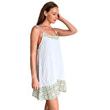 Süper Hafif %100 Pamuk 2 katlı Müslin Gecelik Gecenin Vazgeçilmezi | Nefes Alır| Gots Sertifikalı