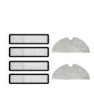 Dreame L10 Pro Beyaz Uyumlu Yedek Hepa Filtre ve Mop-6 Parça