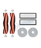 Dreame Bot L10S Pro Uyumlu Yedek Fırça Hepa Filtre Mop Seti-6 Parça