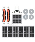 Dreame L10S Pro Ultra Head Fırça Hepa Filtre Mop Seti-16 Parça