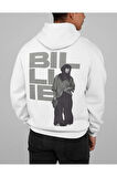 Billie Eilish Baskılı Unisex Oversize Tasarım Şarkıcı Hoodie