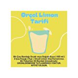 Orçel Limon Aromalı İçecek Tozu Oralet Çay 300gr.x 2 Adet