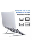 Ayarlanabilir Macbook Laptop Tablet Notebook Bilgisayar Standı Katlanabilir