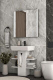 Lavabo Altı Raflı Düzenleyici Banyo Dolabı Lavabo Altı Dolap