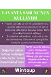 %100 Organik Özel Üretim Cilt&Saç Onarıcı Tüm Ciltler İçin Uygun Güzel Kokulu Lavanta Sabunu 3 Adet