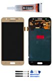 Samsung Galaxy J5 2015 Sm-j500f Lcd Ekran Dokunmatik Full Revize Orjinal Set Hediyeli Gold Renk