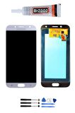 Galaxy J7 Pro J730 Sm-j730f Uyumlu Lcd Ekran Dokunmatik Full Revize Orjinal Set