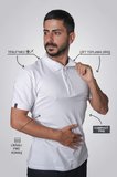 Erkek  Polo Yaka Tişört Likralı Pike Kumaş Terletmez Günlük Şık