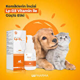 Lapharma Lp-D3 Liquid Kedi&Köpek D Vitamini Takviye 30 ml. 