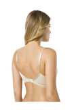 Kadın Krem Desteksiz Soft Mikro Sütyen