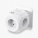 Lencent 20w 7ın1 Tam Korumalı Priz Çoklayıcı
