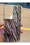 Samsung Galaxy S23 Ultra Leopar Desen Hologramlı Kılıf Darbe Korumalı Kapak