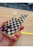Samsung Galaxy S23 Ultra Leopar Desen Hologramlı Kılıf Darbe Korumalı Kapak