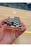 Samsung Galaxy S23 Ultra Leopar Desen Hologramlı Kılıf Darbe Korumalı Kapak