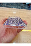 Samsung Galaxy S23 Ultra Leopar Desen Hologramlı Kılıf Darbe Korumalı Kapak