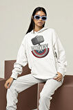 Worthy Thor x Kaptan Amerika Tasarım Baskılı Unisex Oversize Hoodie