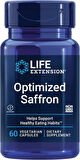 Life Extension Optimized Saffron Health Eating 60 vegetarian caps
