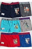 Erkek Çocuk Elestan Boxer 6 Adet