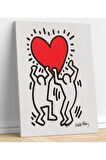 Keith Haring Love Kanvas Tablo