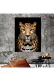 Aslan Leopar Kanvas Tablo