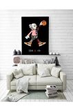 Kaws basketball Kanvas Tablo