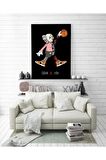 Kaws basketball Kanvas Tablo